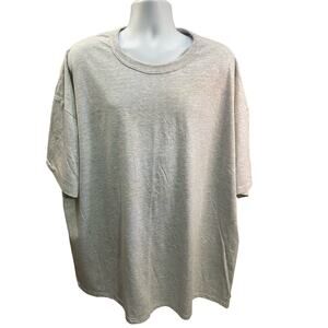 Vintage Russell Athletic Gray Plain Essentials Made in USA T Shirt XL 30x33